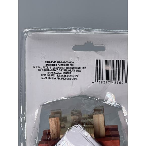 Brain Teaser Casse-Tete Wooden 3D Puzzle - New - Picture 4 of 5